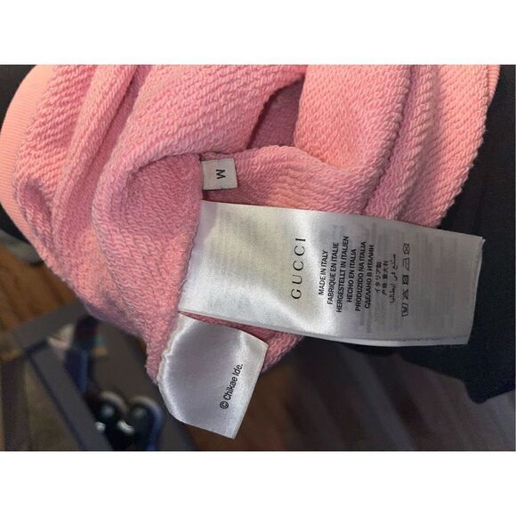 Gucci Amor Caecus Pink Crewneck Chikae Ide Medium Manga Eyes Sequin - Picture 6 of 6